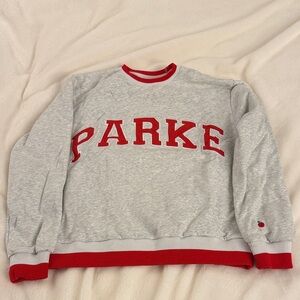 Parke NYC popup exclusive crewneck